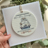 Wedding Card Car Design