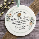 Wedding Thank You Keepsake