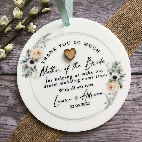 Wedding Thank You Keepsake