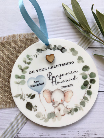 Christening Keepsake.