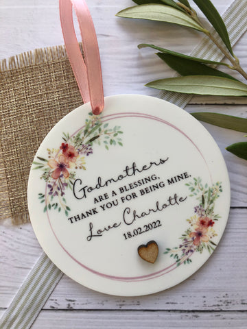 Godmother Keepsake.