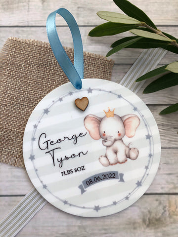 Baby Blue Keepsake.