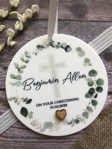 Christening Keepsake.