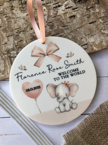 Baby Girl Keepsake.