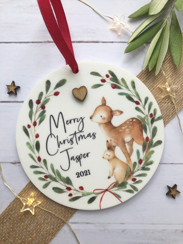 Animal Christmas Bauble