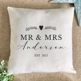 Mr & Mrs Cushion