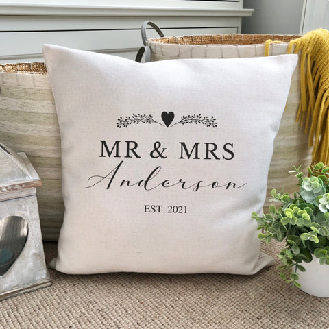 Mr & Mrs Cushion