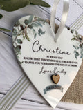 Mother of the Groom Keepsake
