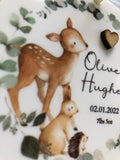 Baby Woodland Keepsake.