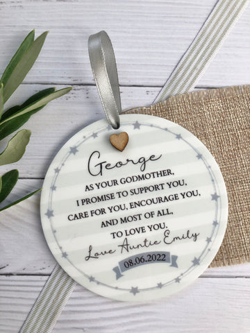 Godchild Keepsake.