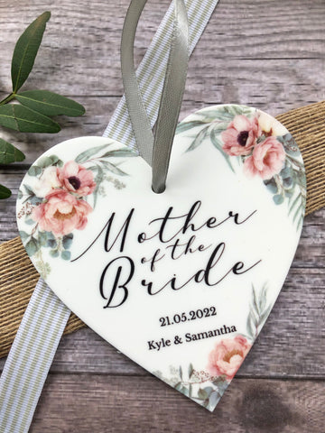 Mother of the Bride or Groom Keepsake