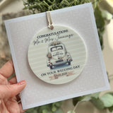 Wedding Card Car Design