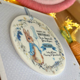1st Birthday Blue Rabbit