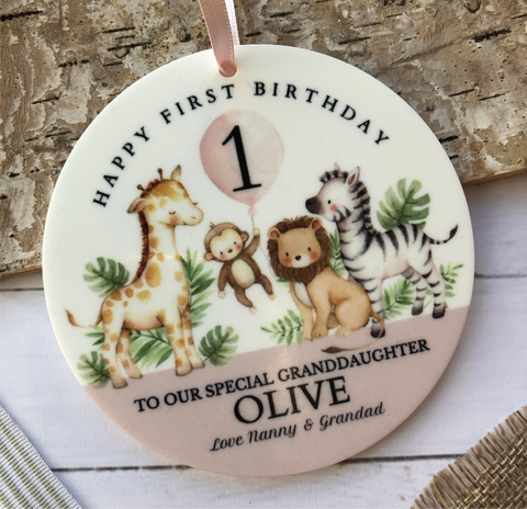 Granddaughter 1st Birthday