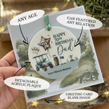 Any Age, Golf Birthday Card, Any Relation