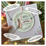 1st Birthday Pink Rabbit