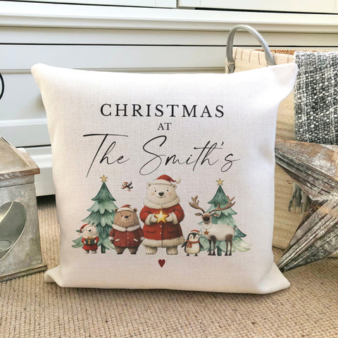 Christmas Santa Cushion