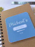 Copy of College/Uni Blue Personalised Notebook A5