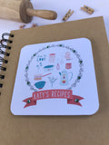 Recipe Personalised Notebook A5