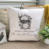 Christmas Deer Cushion