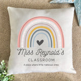 Teacher Rainbow Cushion