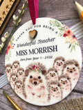 Class Teacher Thank You