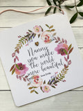 Nanny Sign