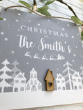 Family Christmas Sign