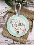 Any Age Birthday Keepsake