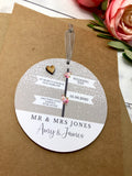Wedding Circle Card