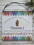 Childminder Personalised Sign