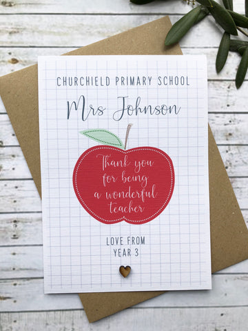 Teacher Apple Card