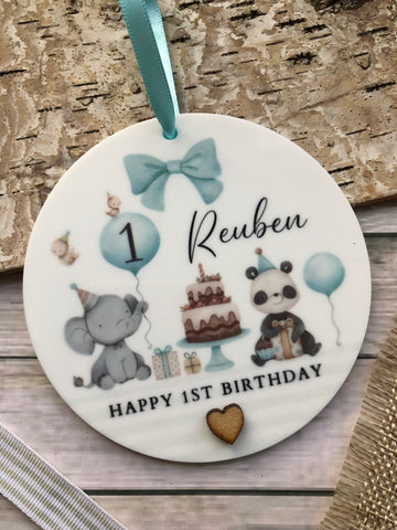 1st Birthday Keepsake