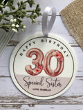 Sister Birthday Any Age