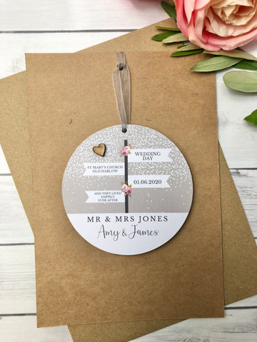 Wedding Circle Card