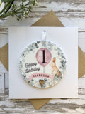 Any age Birthday Keepsake.