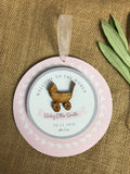 Baby Girl Plaque