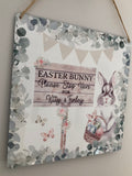 Easter Bunny Sign