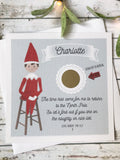 Elf Scratch & Reveal Nice List Card