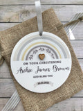 Christening Keepsake.