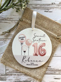 Sweet Sixteen Keepsake