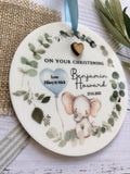Christening Keepsake.