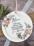 Mother of the Bride Keepsake