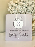 Pregnancy Countdown Sign