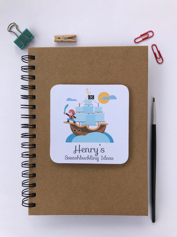 Pirate Notebook A5