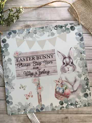 Easter Bunny Sign