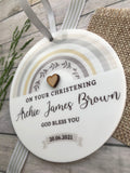 Christening Keepsake.