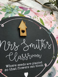 Teacher Classroom Sign School