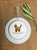 Baby Boy Plaque