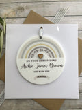 Christening Keepsake.